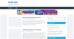 Desktop Screenshot of nyneaxis.com