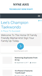 Mobile Screenshot of nyneaxis.com